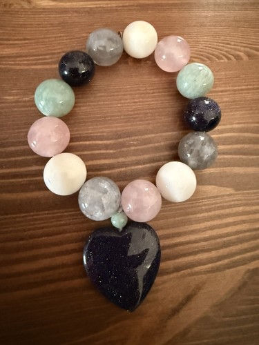 Lola rose amazonite - rose, with