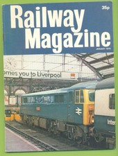 RAILWAY MAGAZINE.JANUARY 1979