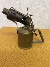VINTAGE PRIMUS SWEDEN 632 BRASS & STEEL PARAFFIN BLOW TORCH / LAMP