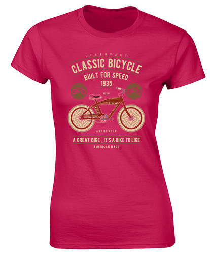 Classic bicycle ladies shirt - classic,