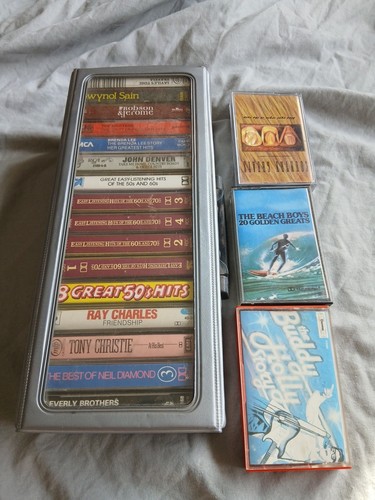 Vintage grey cassette tape - vintage,