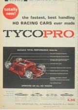 TycoPro HO Slot Cars Vintage