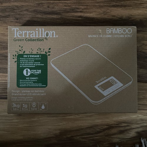 Terraillon bamboo kitchen