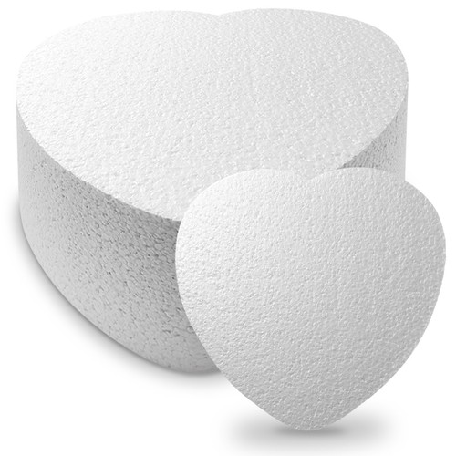 Cake dummies inch deep heart - dummies,