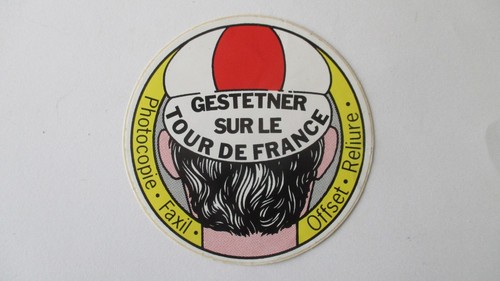 Vintage sticker gestetner tour - sticker,