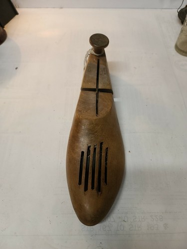 Vintage wooden shoe tree mold - tree,