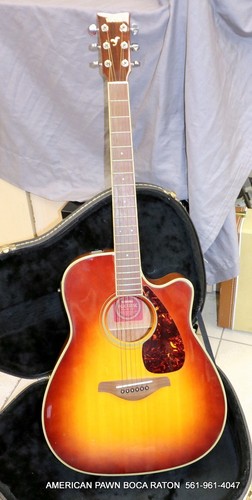 Yamaha fgx720sc sunburst - yamaha,