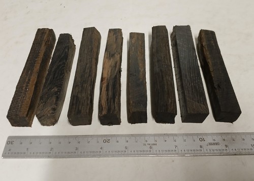 Irish bog oak wood pen - 8,