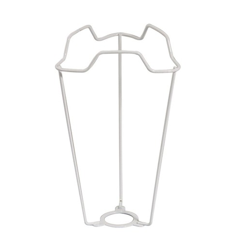 White shade carrier for e27 - shade,