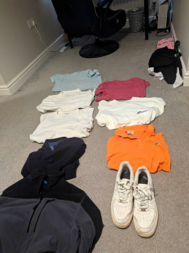 Mixed clothing job lot hooded - mixed,