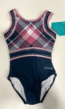 New Girls Gymnastic Darcy Leotard Size 28 CME