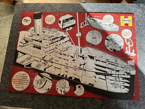 Haynas titanic jigsaw 1000 - titanic,