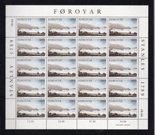 Faroe Islands  - Sc# 121 - 124