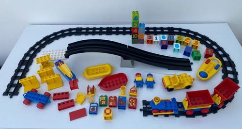 Lego duplo train with - train, black