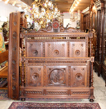 French Antique Chestnut Wood