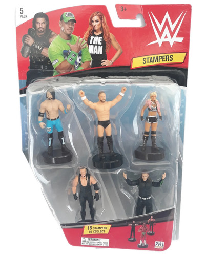 Wwe wrestler stampers pack - wrestler,