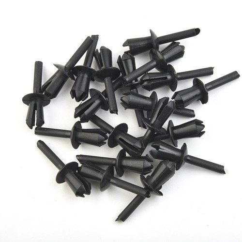 Plastic rivet clips trim wheel - clips,