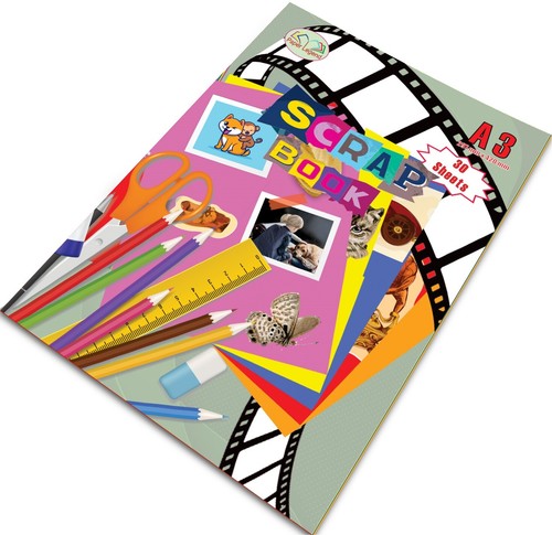 Scrapbook assorted coloured - scrapbook,