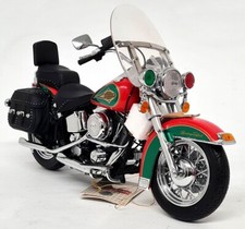 Franklin 1/10 Harley Davidson Heritage Softail Christmas Edition 2003 Motorbike