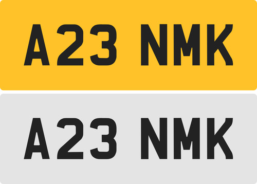 Nmk private number plate - private,