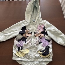 Disney Girls Green Basic Coat