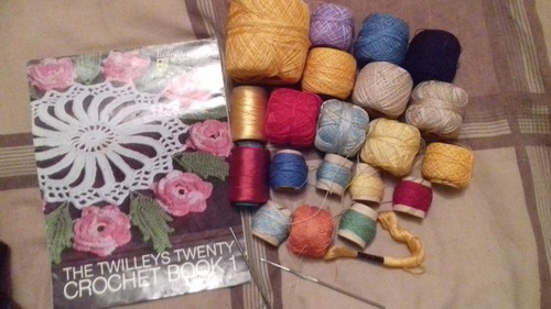 Vintage coats crochet threads - coats,