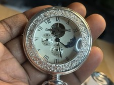 Silver Plated Pocket Watch