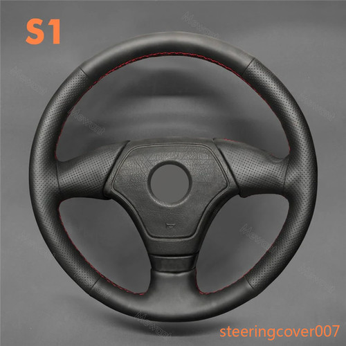 Genuine leather steering wheel - steering,