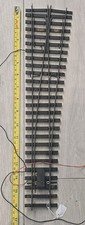 (C) USED PECO O GAUGE 41CM LONG RH RIGHT HAND TURNOUT TRACK POINT MODEL RAILWAY