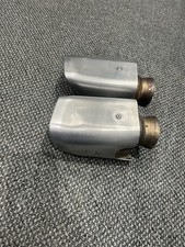 Porsche Cayenne S 958 2011-14 V8 O/S & N/S Exhaust Tips. #GENUINE PORSCHE PARTS#