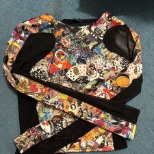 Punky  Fish Mesh Top Coloured