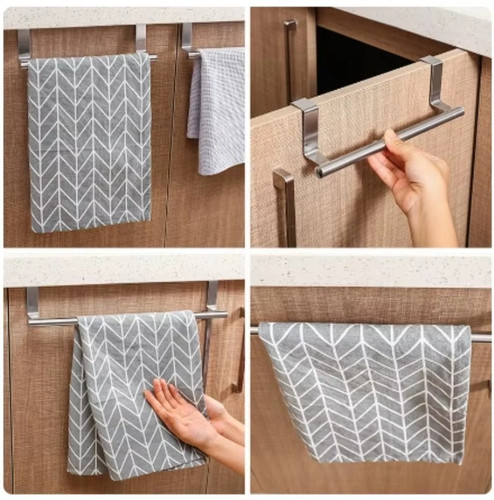 Towel rail cupboard hanger bar - towel,