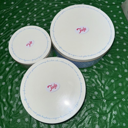 Vintage tala round - x3,