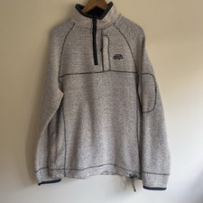 Weird Fish Macaroni 1/4 Zip Fleece Jumper – Embroidered Back – Men’s Medium