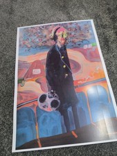 Grimes Singer Painting  Art Print Poster A3