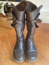 Trippen Warrior Boots – Custom Made – UK 5 / EU 37 – Dark Brown Calf Leather