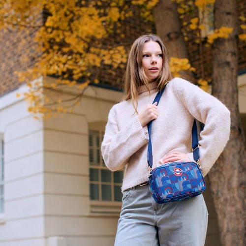Womens moquette crossbody bag - moquette,