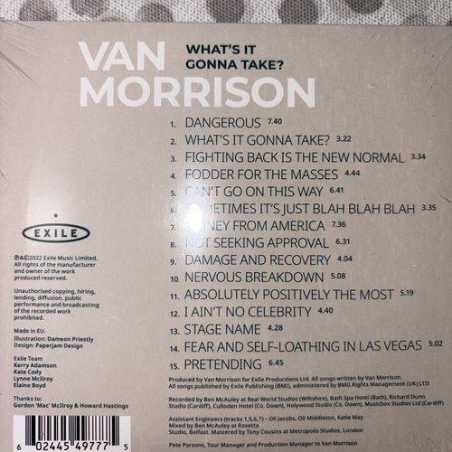 What gonna take - by, van