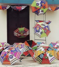 5 PC Lot Indian Umbrella