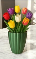 Green Gold Soda-Lime Flower