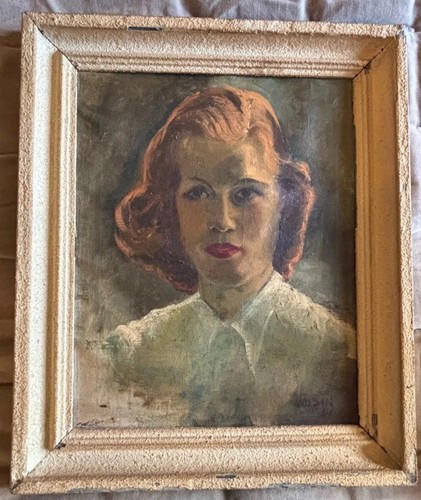 1940s vintage oil - 1940s,