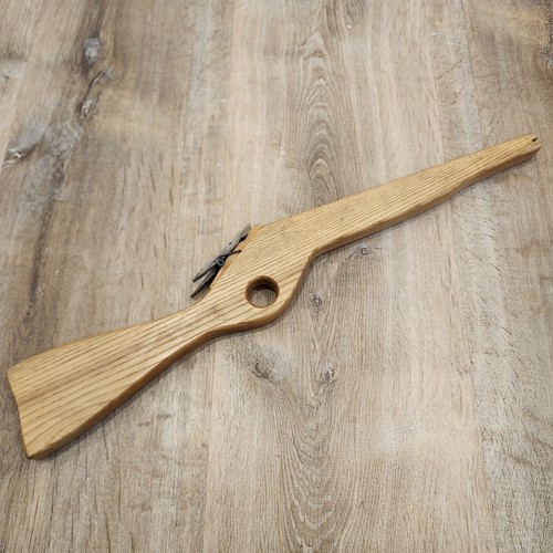 Vtg rubber band gun toy - band, rifle