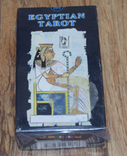 Egyptian Tarot Card Deck Pack - New & Sealed Cards - Halloween etc