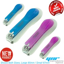 Toe Nail Clippers Cutters Nippers Chiropody Heavy Duty Thick Nails Manicure Kit