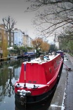 Narrow Boat Regent's Canal Camden Town London England Photograph Picture