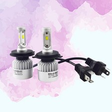 2Pcs Car Headlight Bulbs H4