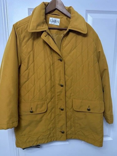 Eastex mustard quilted jacket - quilted,