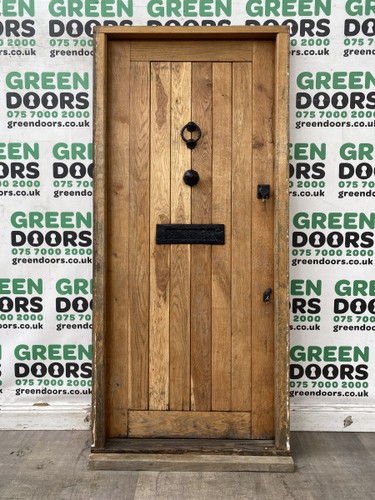 Solid oak front - front, hardwood