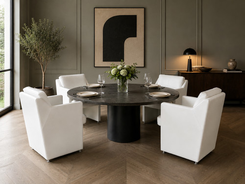 Set four dining chairs - 4,