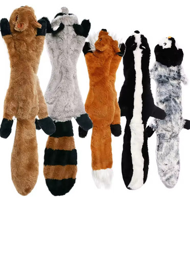 Stuffing free squeaky - dog, toy